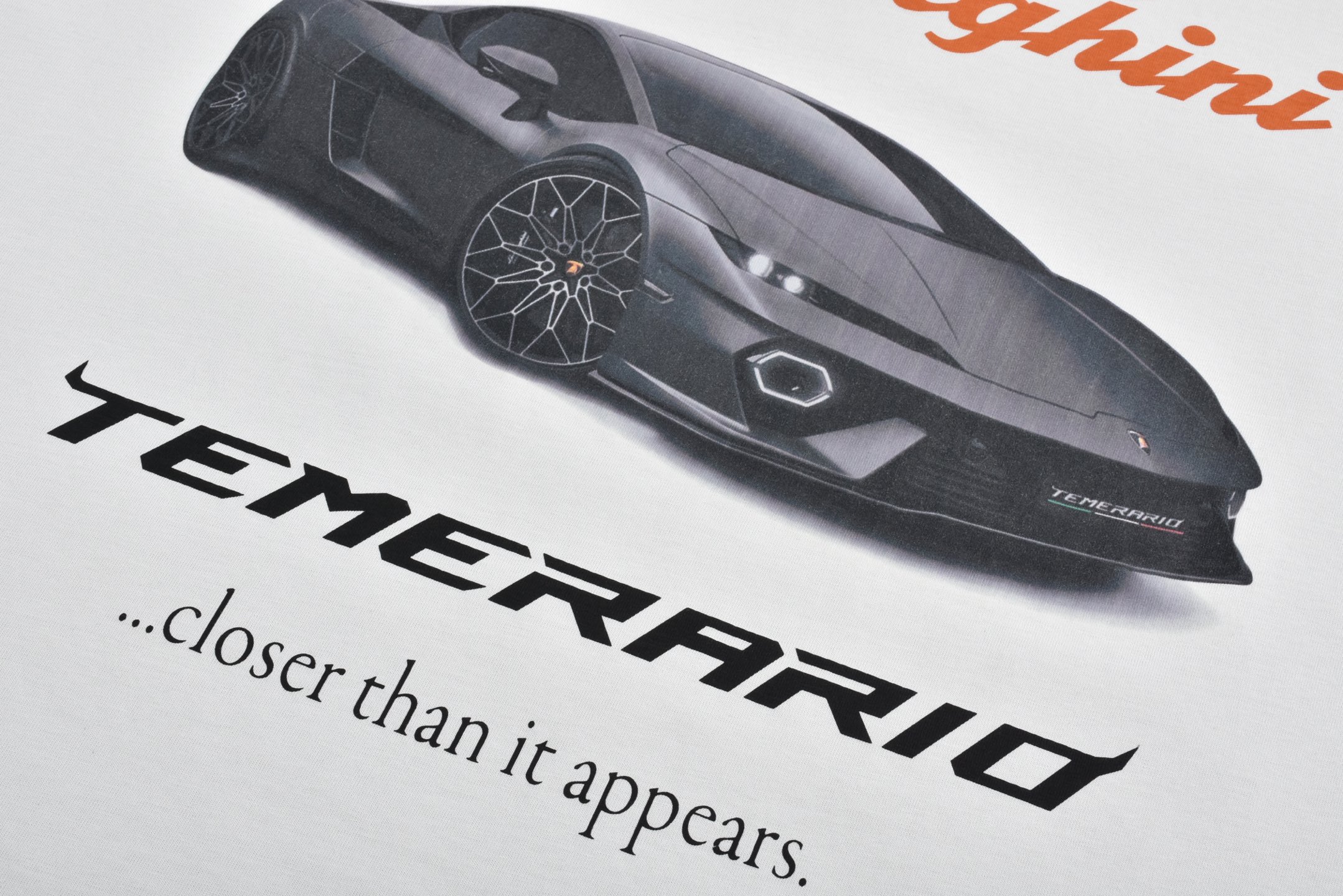 [Copy]Balenciaga 巴黎世家 兰博基尼联名 印花圆领短袖 T恤 夏季 黑色 杏色 蓝色