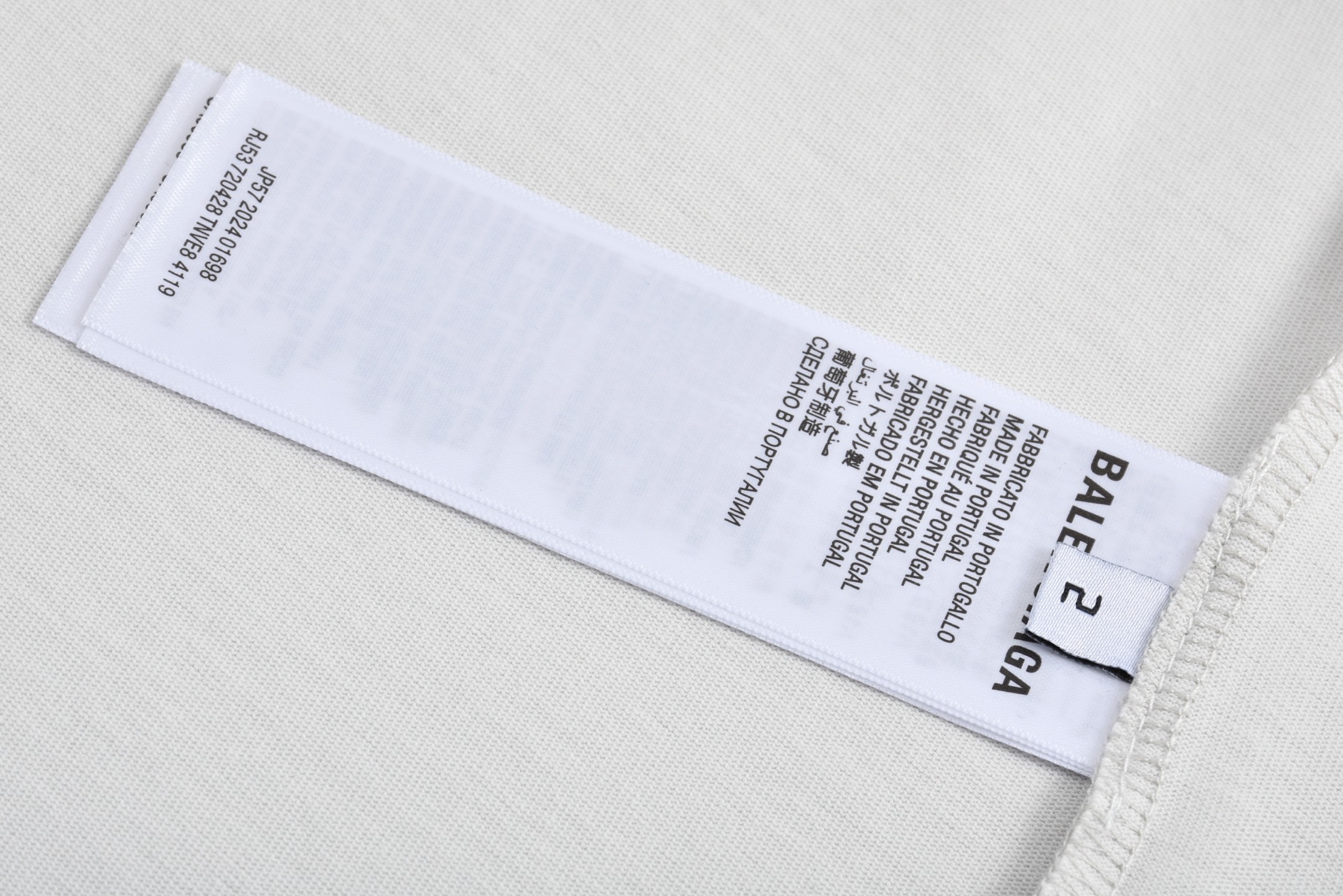 Balenciaga 巴黎世家 兰博基尼联名T恤 打底衫 长袖 黑色 灰白色 835839TSVP99012