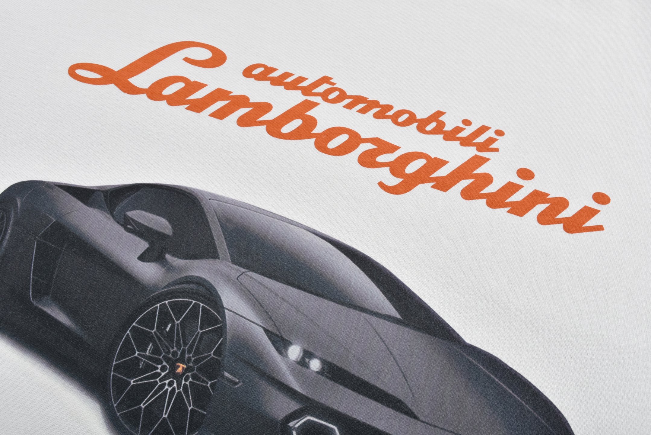 Balenciaga 巴黎世家 兰博基尼联名T恤 打底衫 长袖 黑色 灰白色 835839TSVP99012