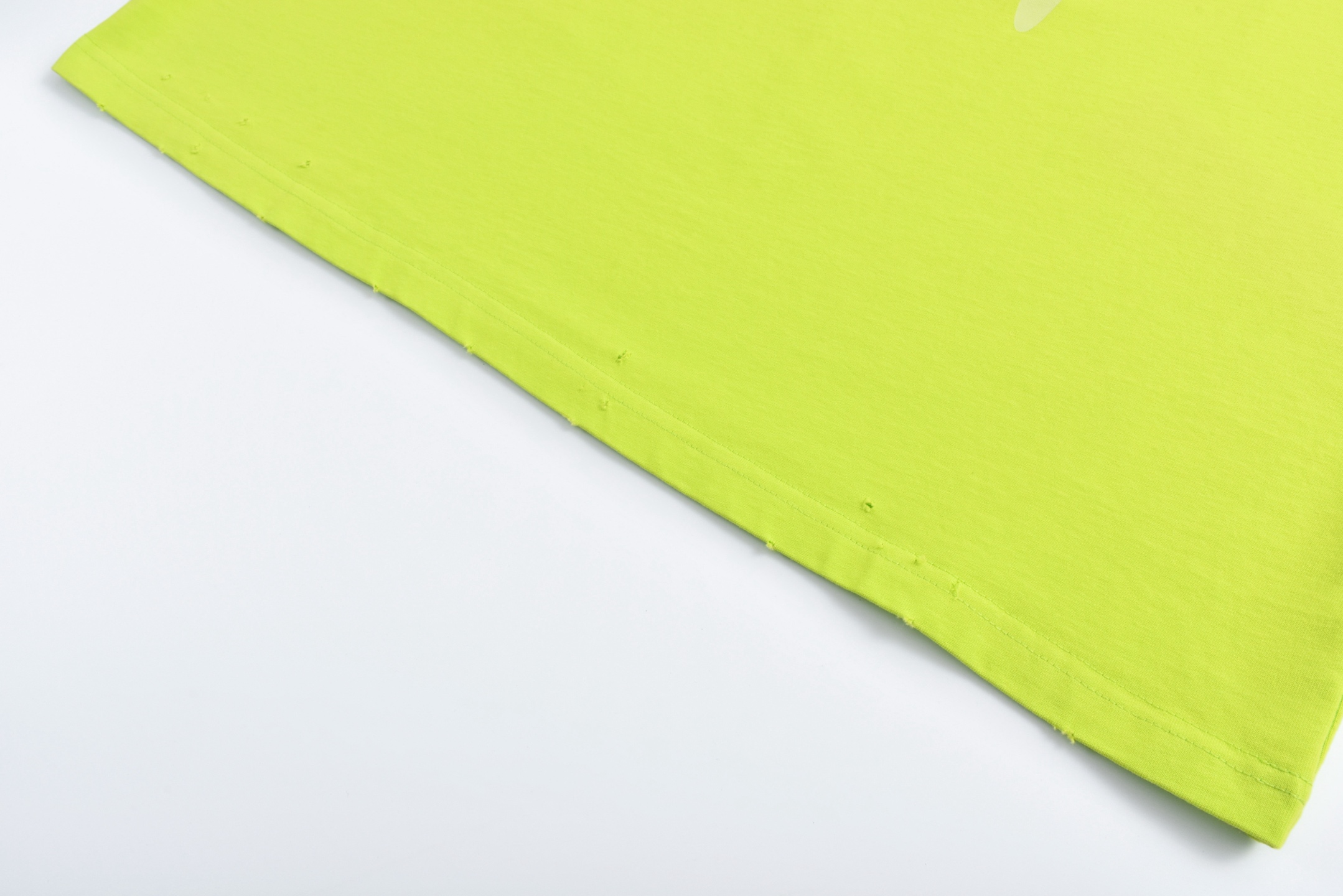 Balenciaga 巴黎世家 融化字母logo印花圆领短袖 T恤 夏季 白色 黑色 荧光绿 787349TRVS89081