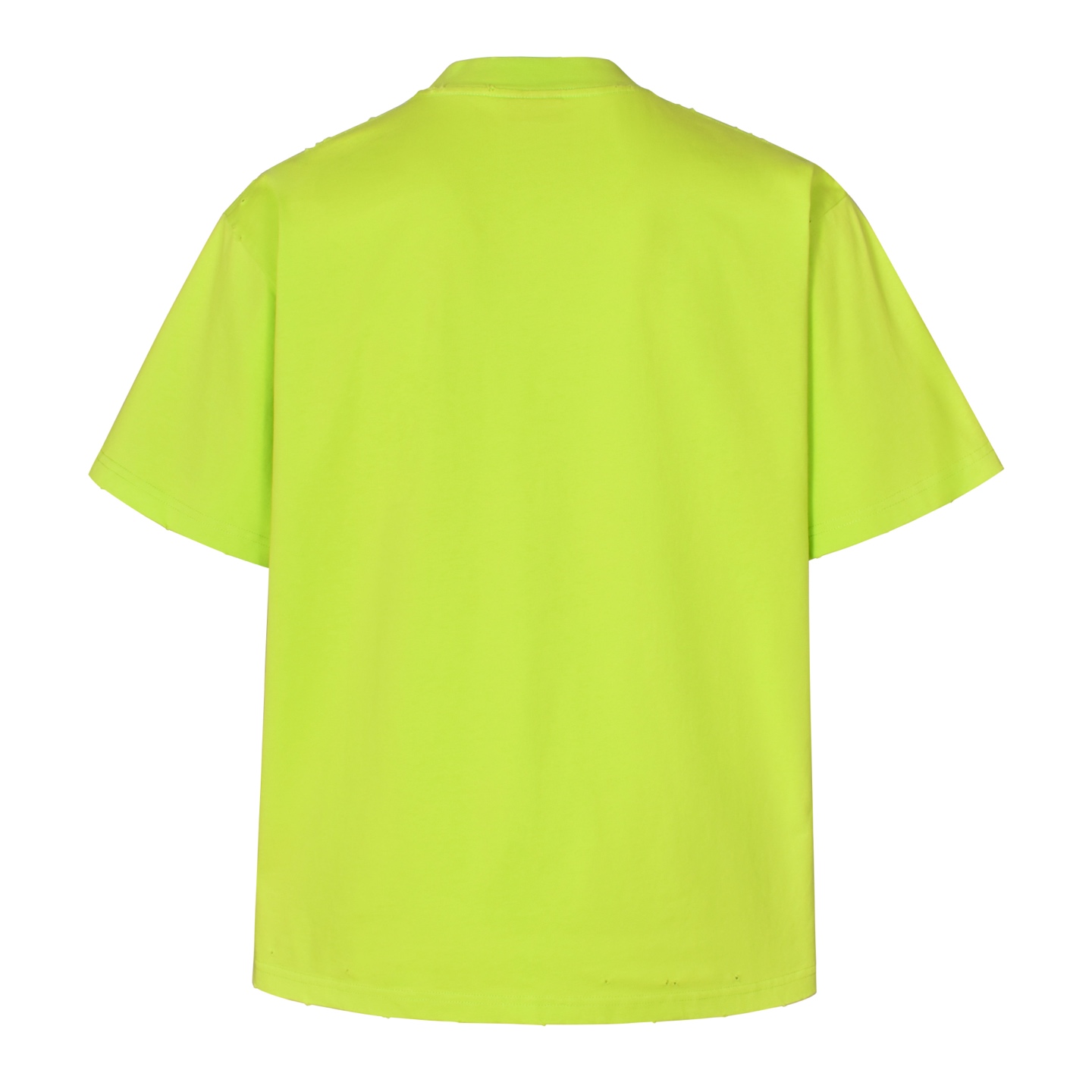 Balenciaga 巴黎世家 融化字母logo印花圆领短袖 T恤 夏季 白色 黑色 荧光绿 787349TRVS89081