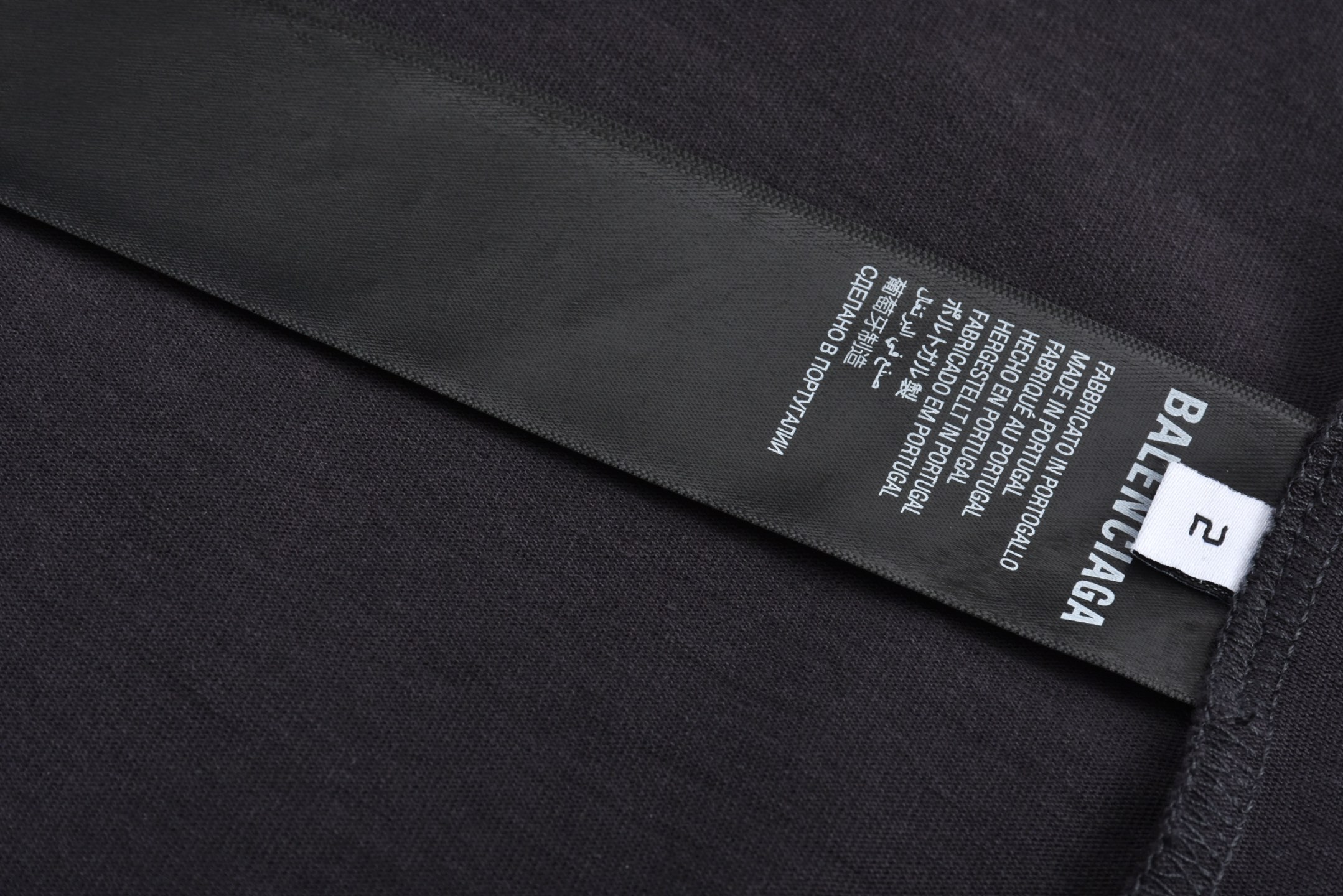 Balenciaga 巴黎世家 融化字母logo印花圆领短袖 T恤 夏季 白色 黑色 荧光绿 787349TRVS89081