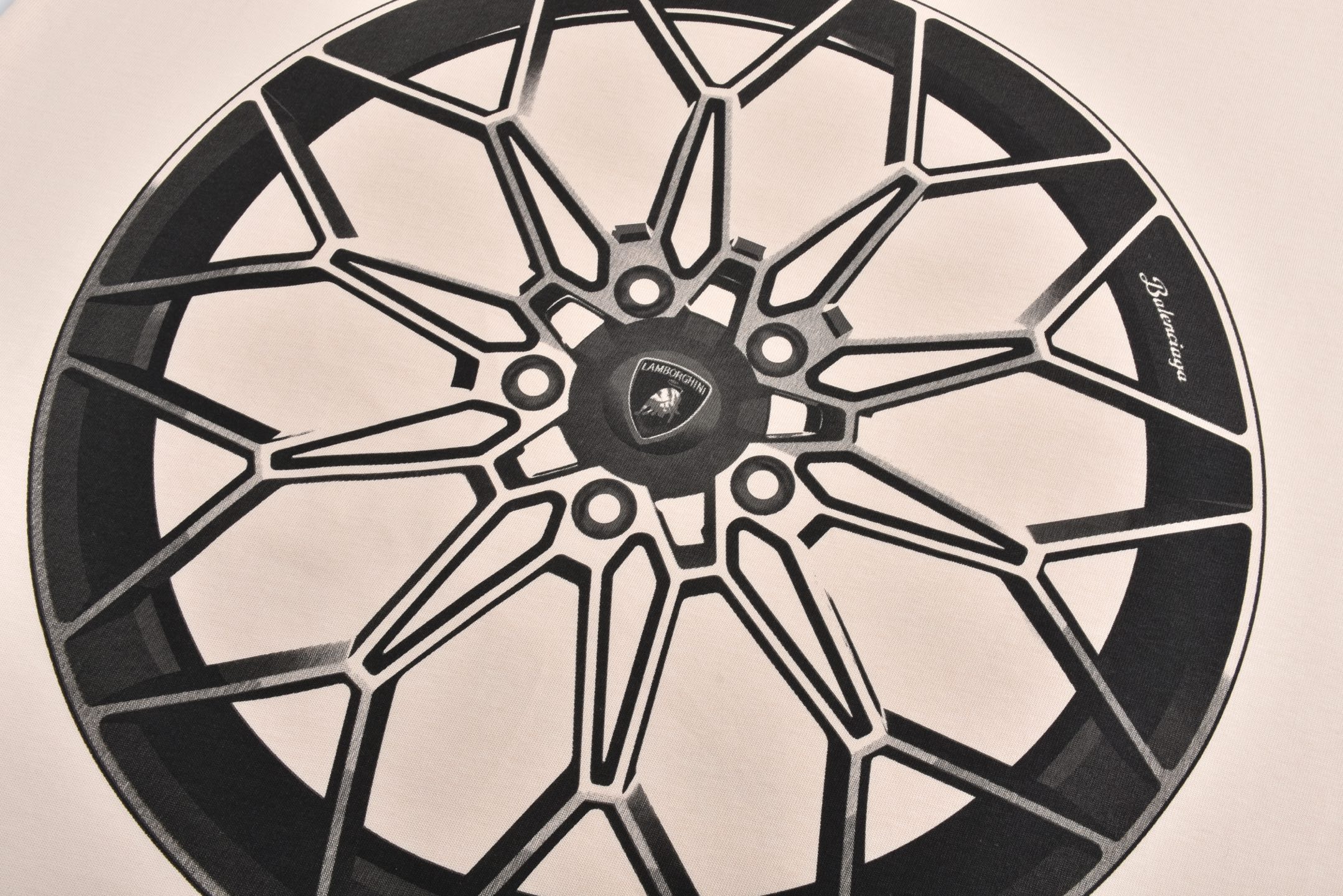 Balenciaga 巴黎世家 兰博基尼联名 印花圆领短袖 T恤 夏季 黑色 杏色 蓝色