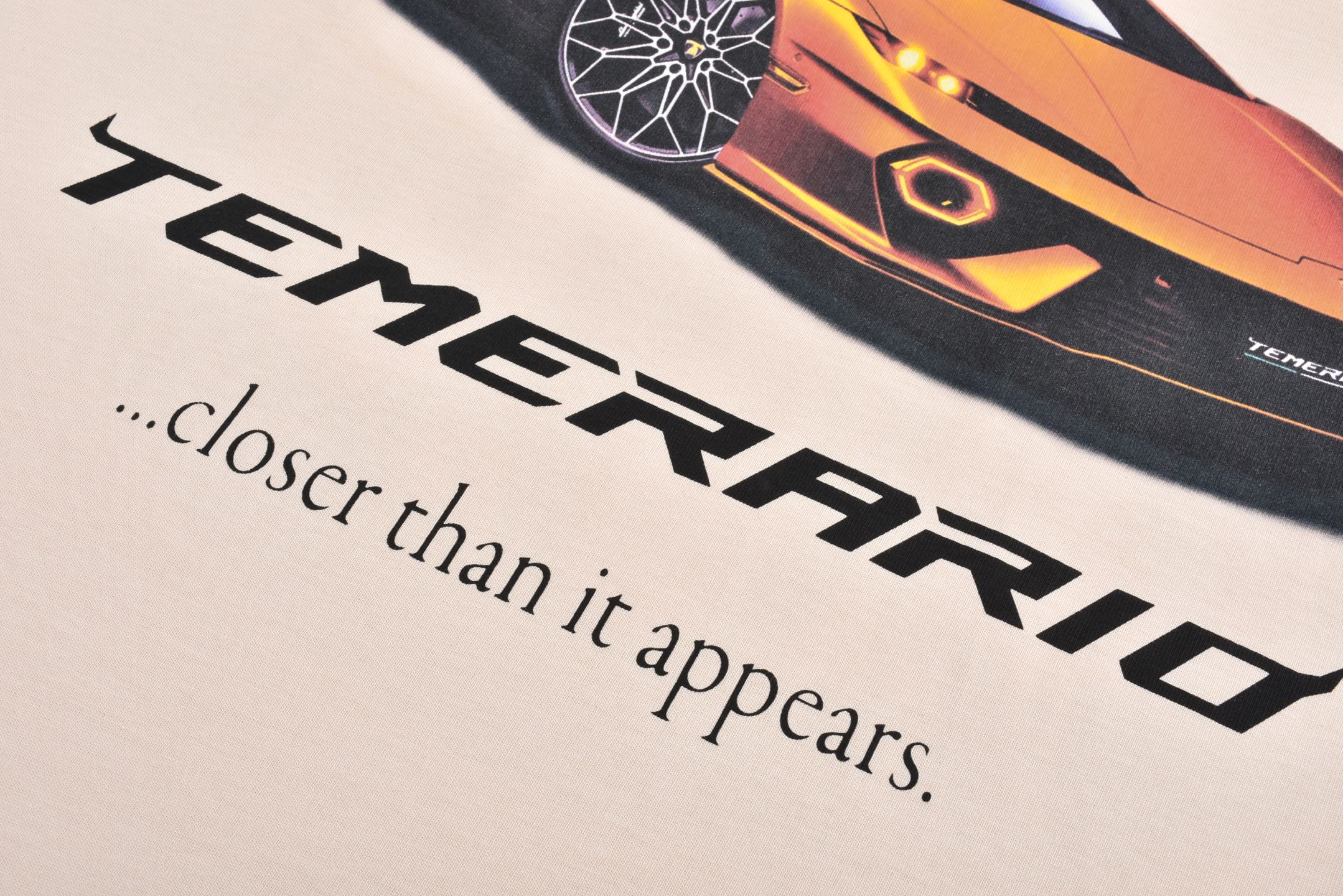 Balenciaga 巴黎世家 兰博基尼联名 印花圆领短袖 T恤 夏季 黑色 杏色 蓝色