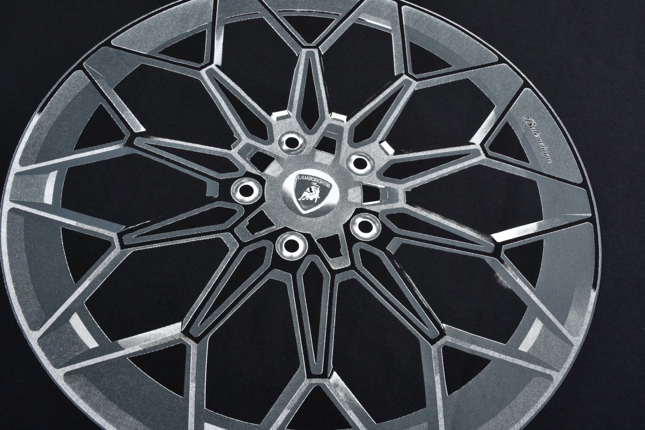 Balenciaga 巴黎世家 兰博基尼联名 印花圆领短袖 T恤 夏季 黑色 杏色 蓝色