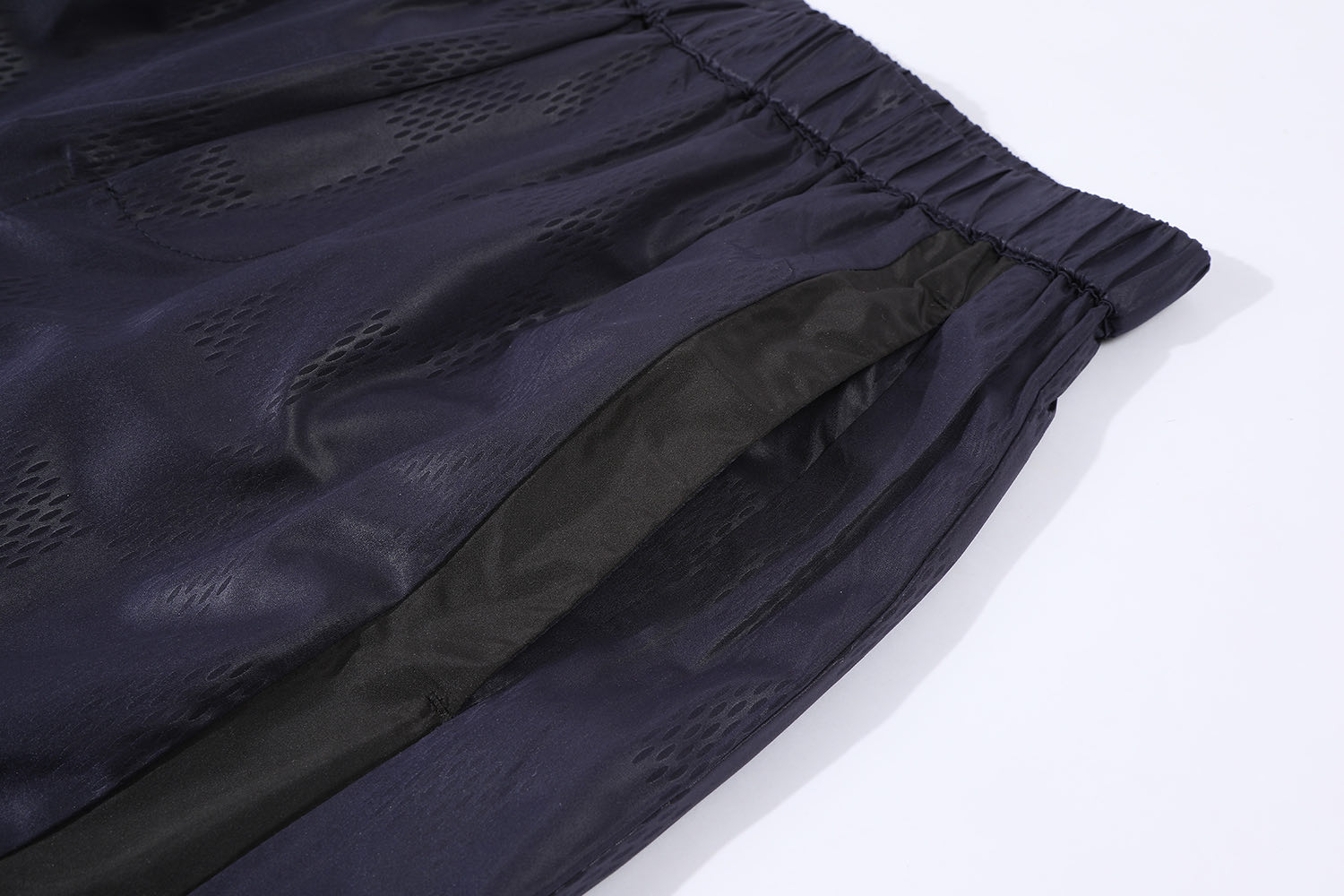 LOUIS VUITTON FW24 路易威登 暗纹棋盘格松紧腰运动裤 休闲裤 裤子 长裤 1AGJKS