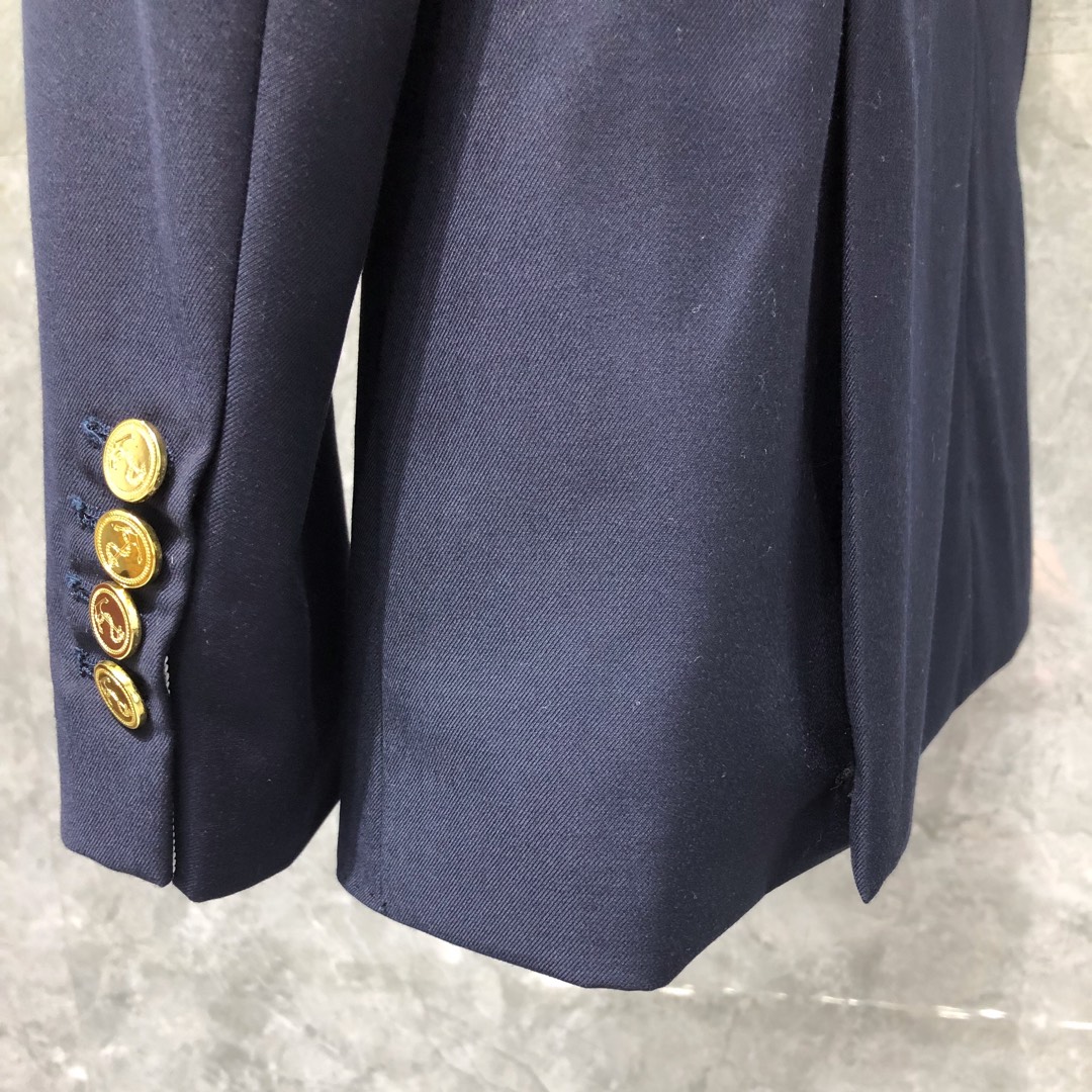 THOM BROWNE 经典四杠西装外套 长袖 男款 灰色 藏青色