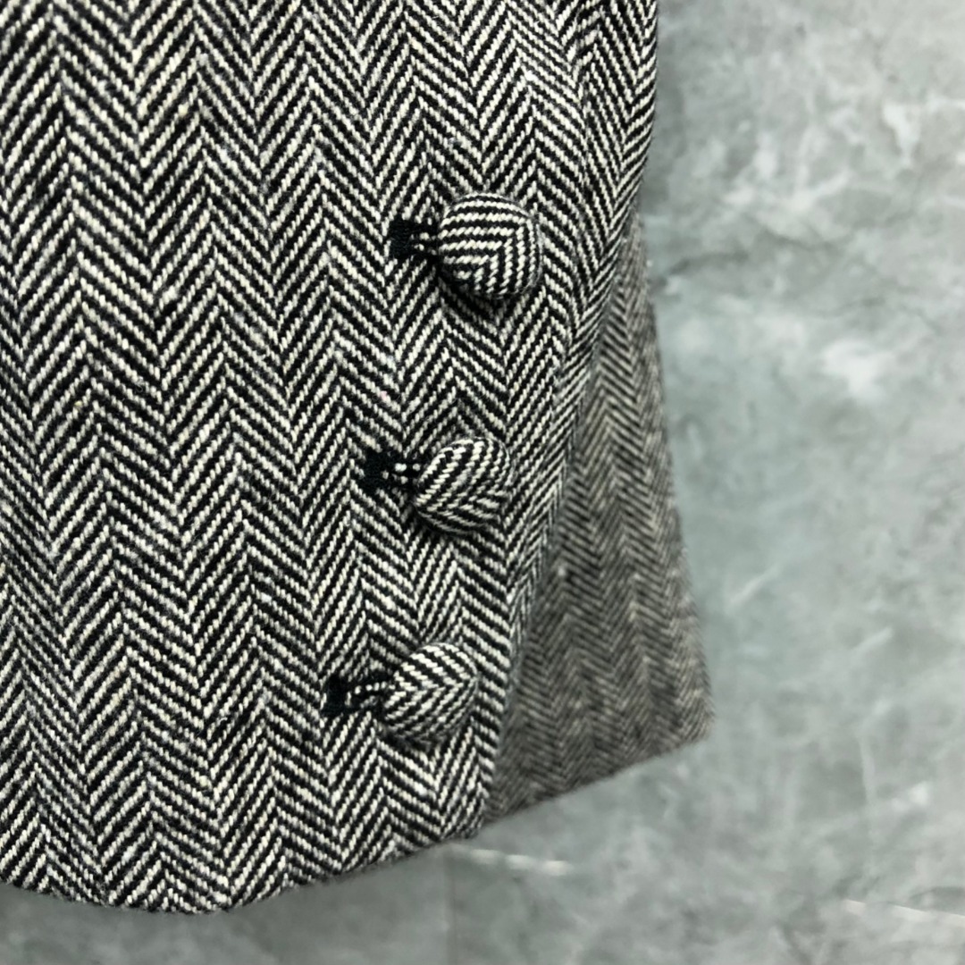 THOM BROWNE 背部纽扣开衩款斜纹西装外套 长袖 女款 