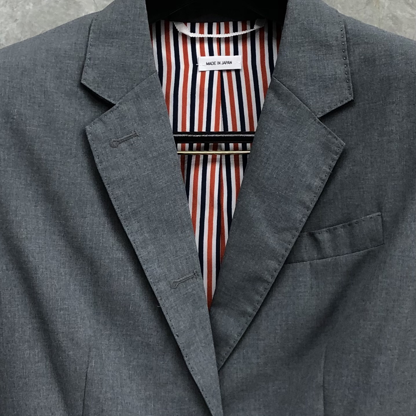 THOM BROWNE 经典四杠西装外套 长袖 女款 深灰色 藏青色 浅灰色