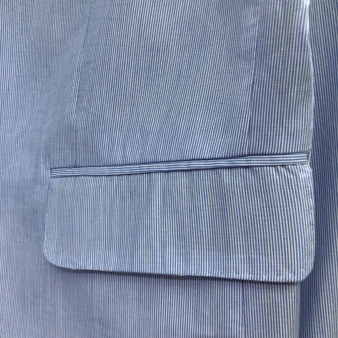 THOM BROWNE 细条双袖织带西装外套 长袖 女款 浅蓝色