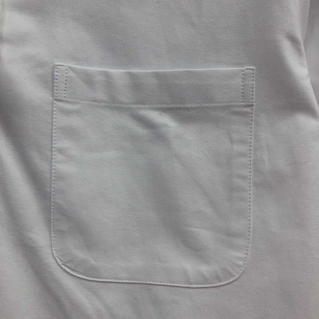 THOM BROWNE 双袖后幅过肩织带单排扣衬衫 外套 长袖 白色