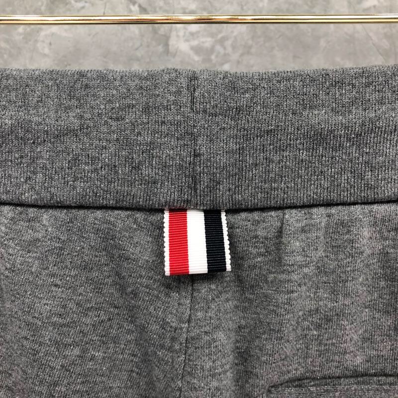THOM BROWNE 经典四杠松紧腰卫裤 运动裤 休闲裤 裤子 灰色  藏青色