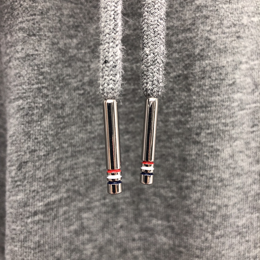 THOM BROWNE 经典四杠松紧腰卫裤 运动裤 休闲裤 裤子 灰色  藏青色