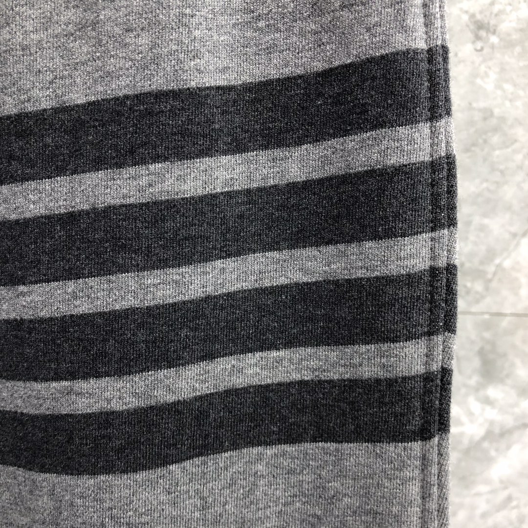 THOM BROWNE 经典四杠松紧腰卫裤 运动裤 休闲裤 裤子 灰色  藏青色