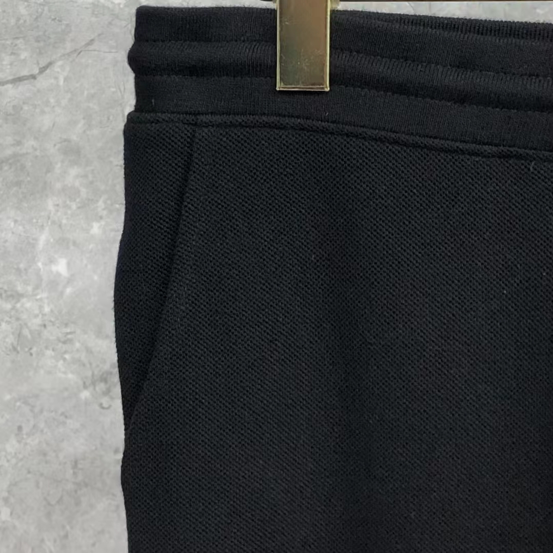 THOM BROWNE 纯色松紧腰卫裤 运动裤 休闲裤 裤子 白色 灰色  藏青色 黑色