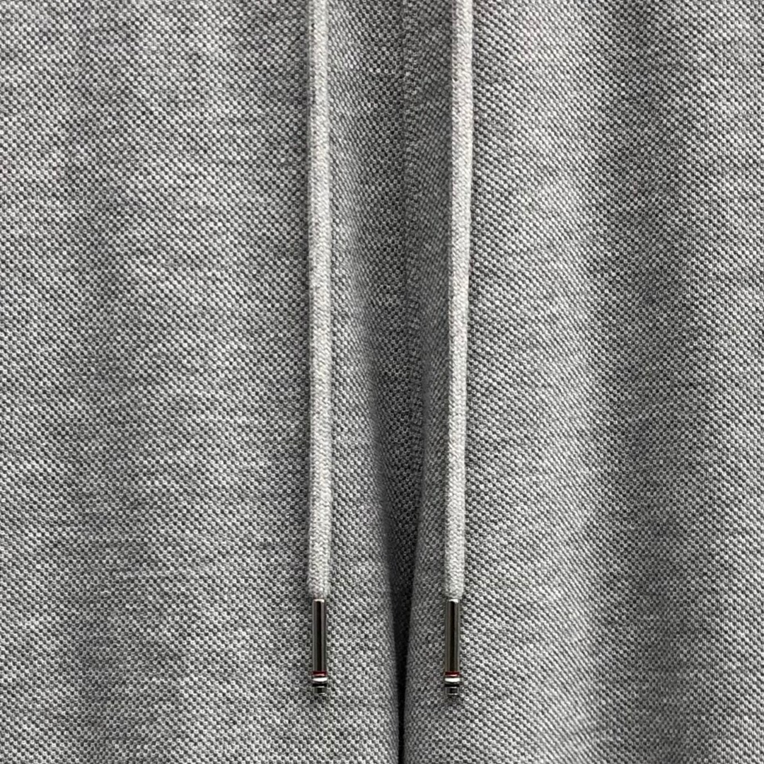 THOM BROWNE 纯色松紧腰卫裤 运动裤 休闲裤 裤子 白色 灰色  藏青色 黑色