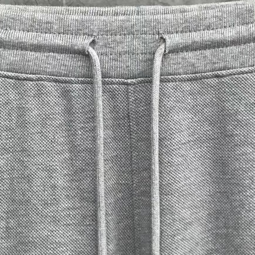 THOM BROWNE 纯色松紧腰卫裤 运动裤 休闲裤 裤子 白色 灰色  藏青色 黑色