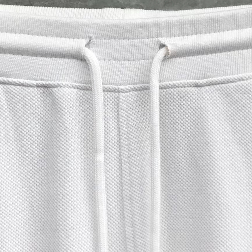 THOM BROWNE 纯色松紧腰卫裤 运动裤 休闲裤 裤子 白色 灰色  藏青色 黑色