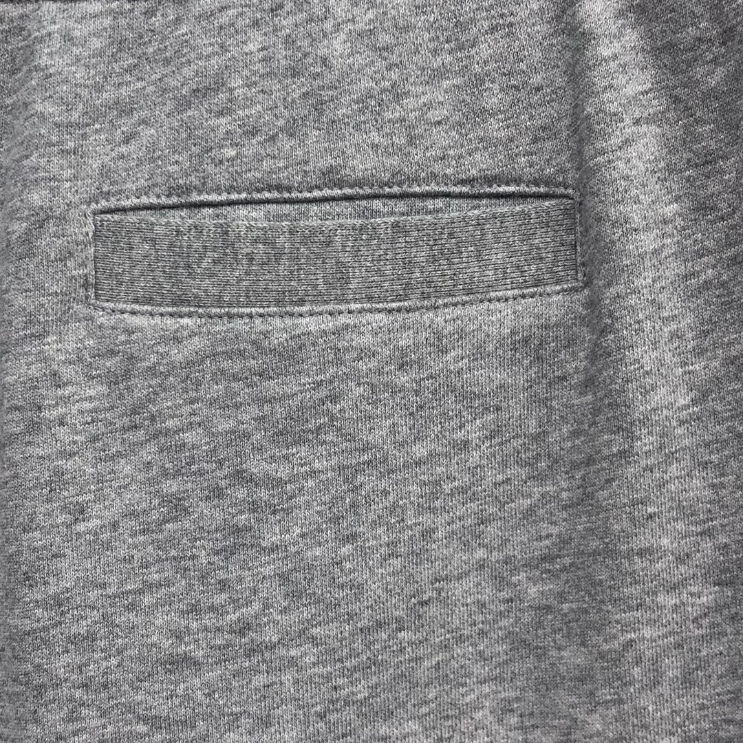 THOM BROWNE 经典四杠小狗刺绣图案松紧腰卫裤 运动裤 休闲裤 裤子 藏青色 灰色 