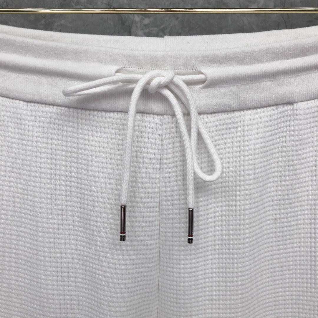 THOM BROWNE 经典四杠松紧腰 运动裤 休闲裤 裤子 藏青色 白色 灰色 