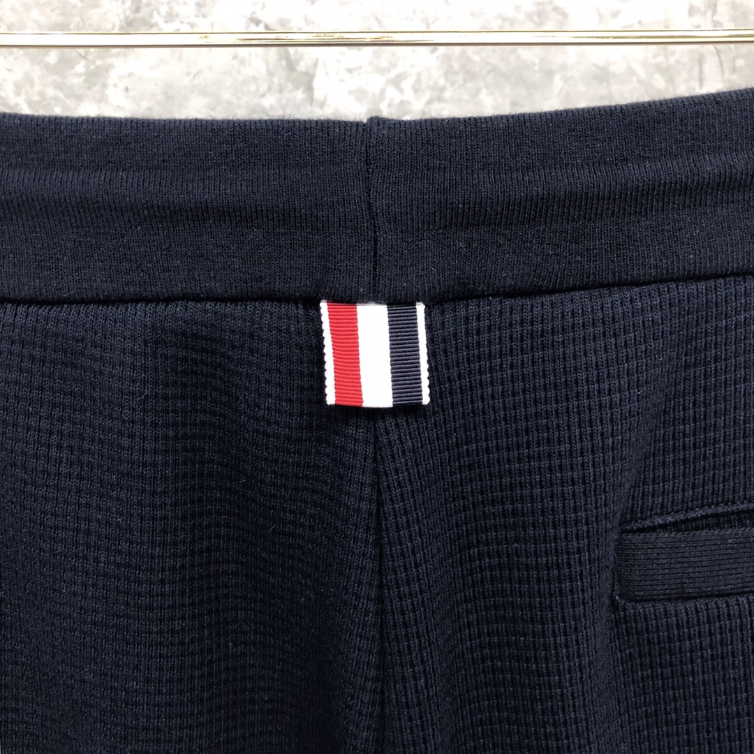 THOM BROWNE 经典四杠松紧腰 运动裤 休闲裤 裤子 藏青色 白色 灰色 
