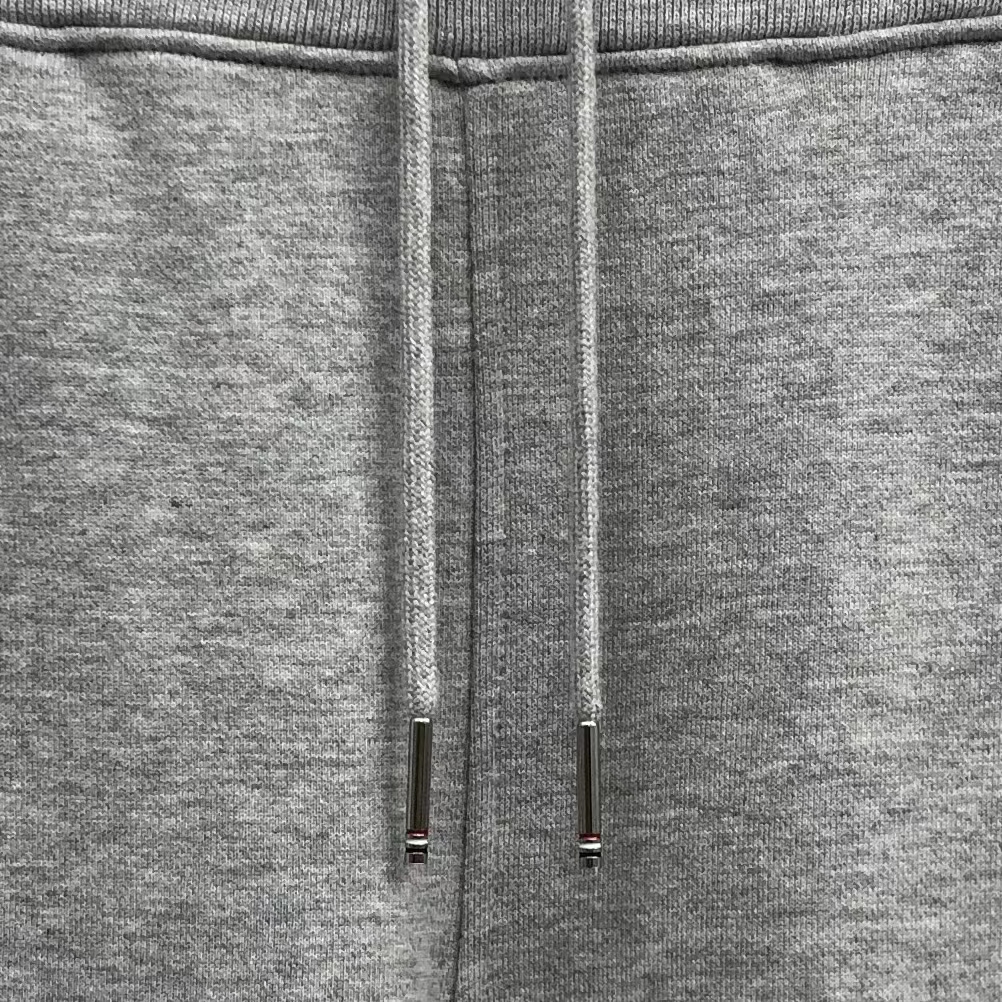 THOM BROWNE 经典四杠松紧腰直筒九分裤 运动裤 休闲裤 裤子 藏青色 黑色 灰色 