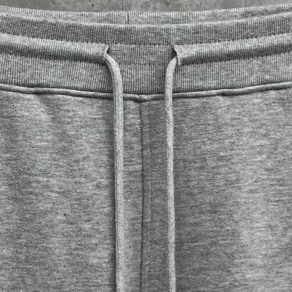 THOM BROWNE 经典四杠松紧腰直筒九分裤 运动裤 休闲裤 裤子 藏青色 黑色 灰色 