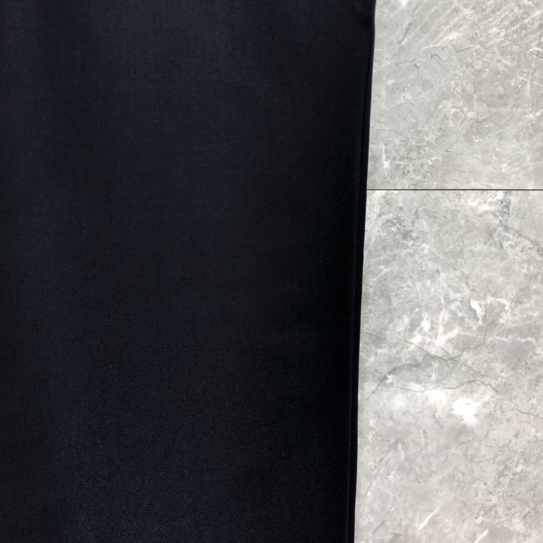 THOM BROWNE 纯色羊毛松紧腰休闲裤 裤子 灰色 藏青色 