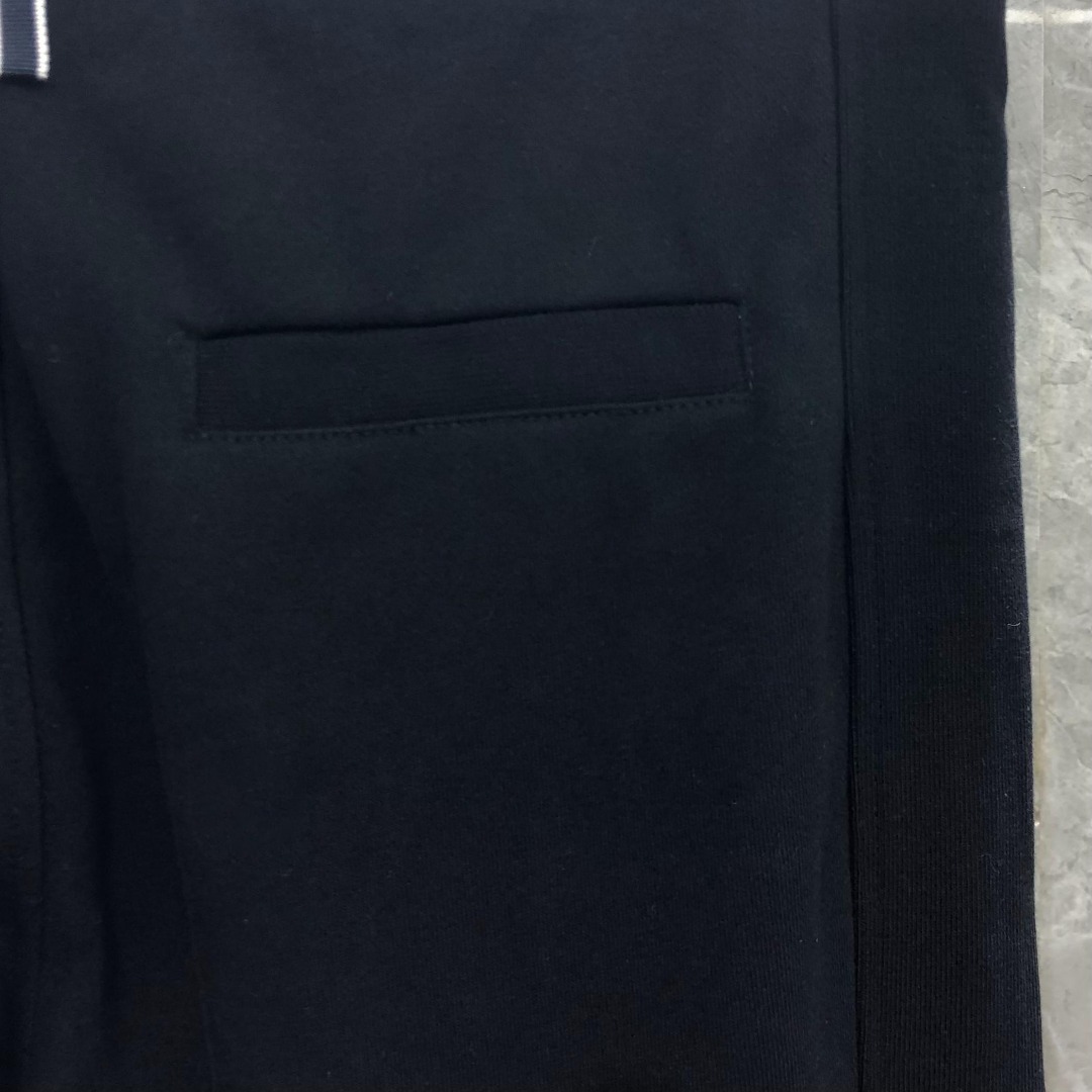 THOM BROWNE 侧面四杠松紧腰卫裤 休闲裤 裤子 灰色 藏青色 黑色