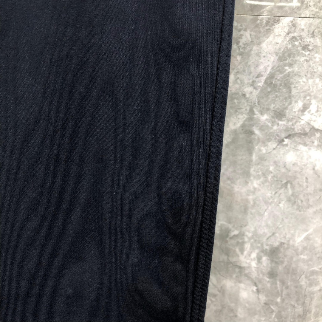 THOM BROWNE 拼色松紧腰卫裤 休闲裤 裤子 长裤 墨绿色