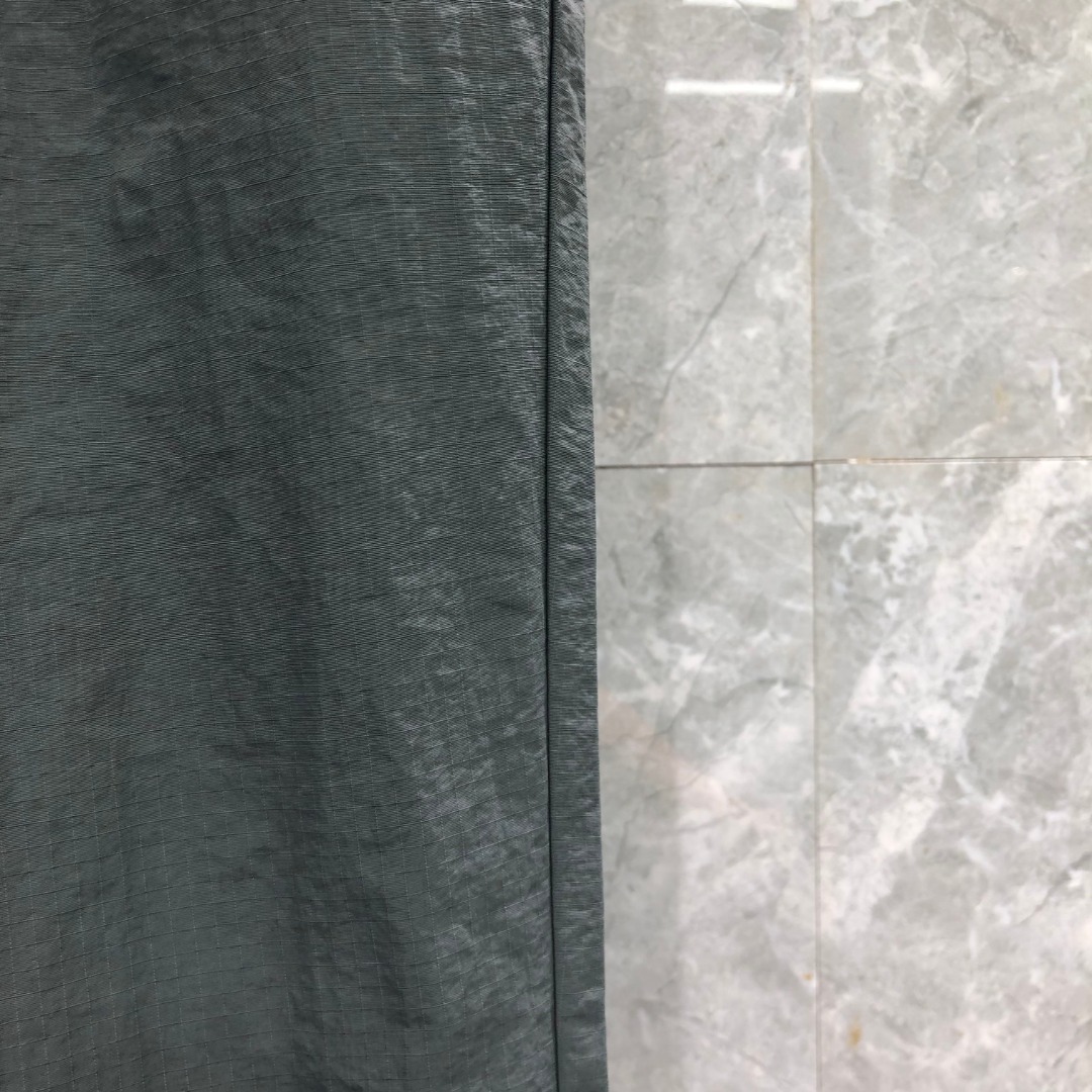 THOM BROWNE 网格双层口袋织带松紧腰运动裤 休闲裤 裤子 长裤 灰色 藏青色