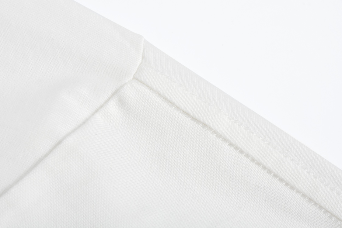 LOUIS VUITTON 路易威登 卧室油画涂鸦印花圆领短袖 T恤 白色 1ABY3Z