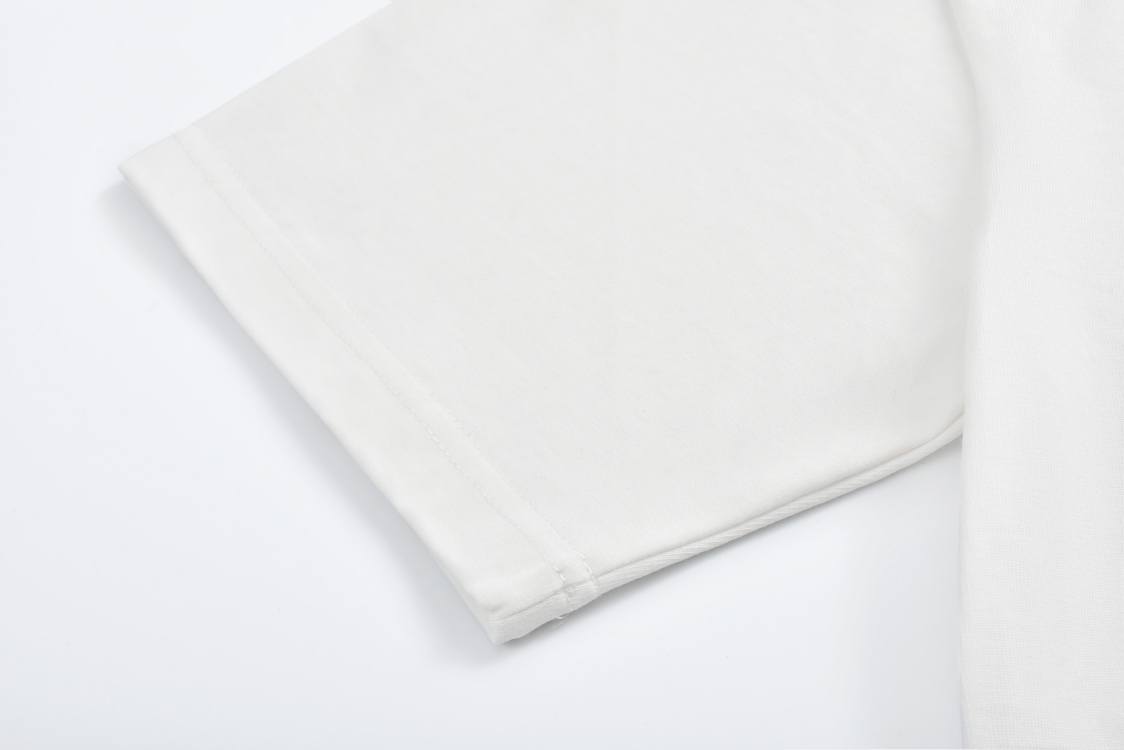 LOUIS VUITTON 路易威登 卧室油画涂鸦印花圆领短袖 T恤 白色 1ABY3Z