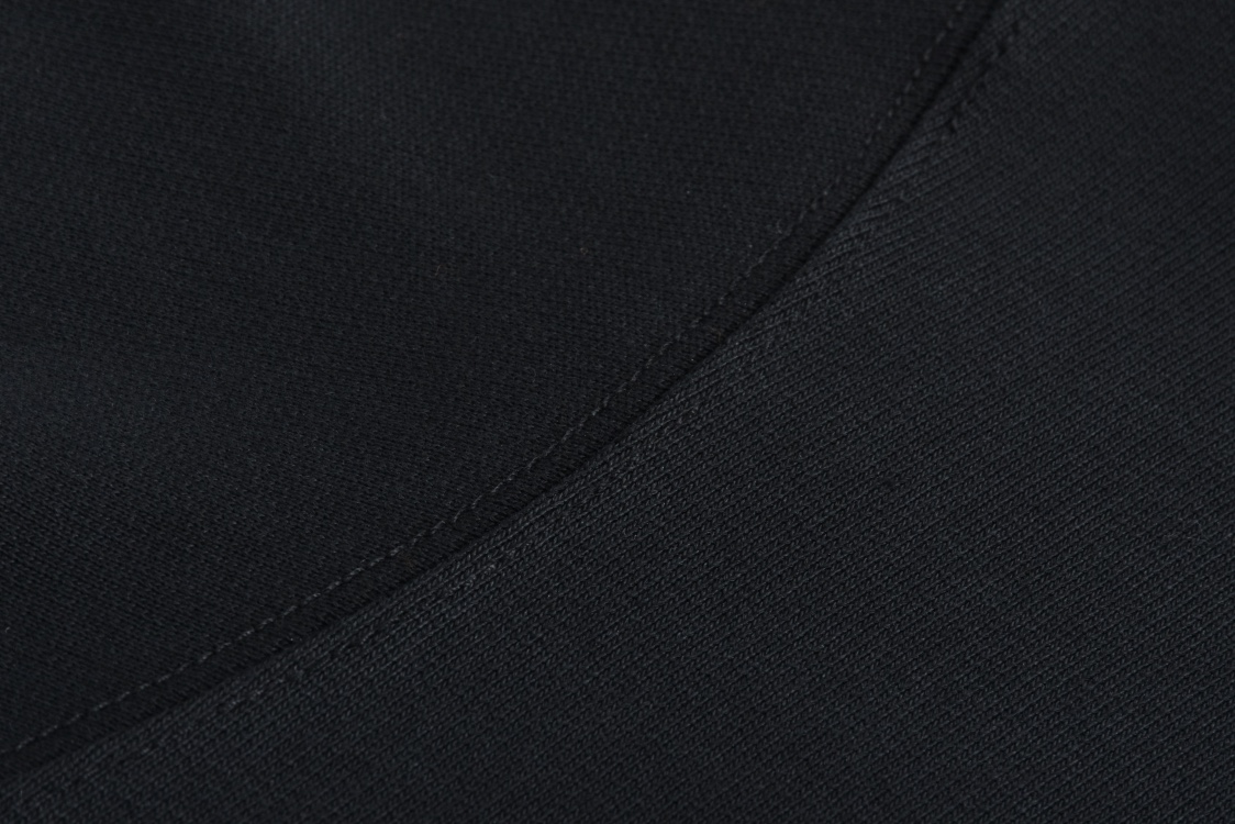 Balenciaga 巴黎世家 反光IB字母印花连帽卫衣 长袖 黑色 739024TQVT81083