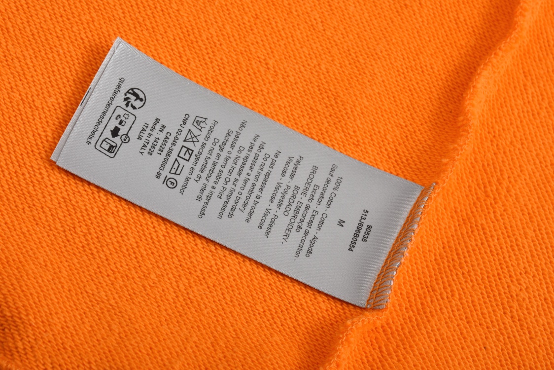 DIOR 迪奥 And Kaws 系列蛇年刺绣图案拉链连帽卫衣 外套 长袖 橙色 白色 513J201B0531-C383