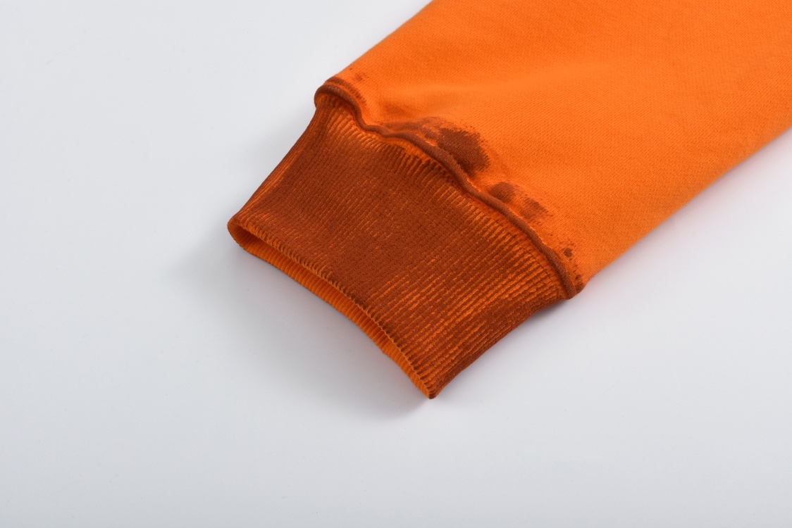 DIOR 迪奥 And Kaws 系列蛇年刺绣图案拉链连帽卫衣 外套 长袖 橙色 白色 513J201B0531-C383