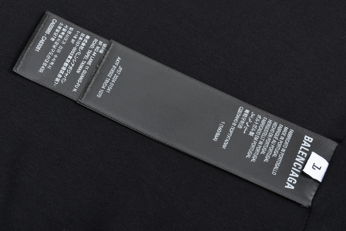 Balenciaga 巴黎世家 刺绣字母logo摇粒绒拉链立领夹克 长袖 外套 白色 黑色 818502TRVD41070