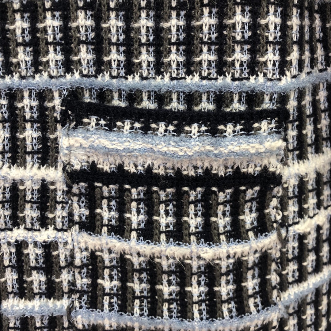 THOM BROWNE 七彩小香风圆领针织衫 开衫 毛衣 外套 长袖 