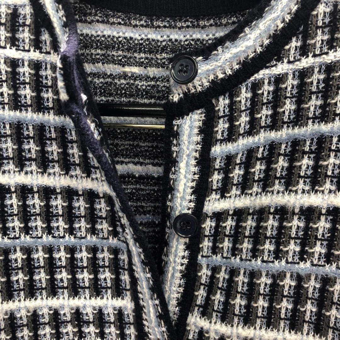 THOM BROWNE 七彩小香风圆领针织衫 开衫 毛衣 外套 长袖 