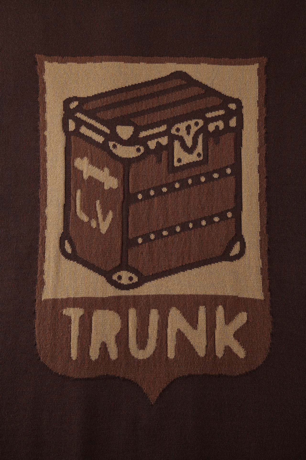 LOUIS VUITTON 路易威登 菲董联名系列字母卡通印花圆领短袖 T恤 棕色 1AFIWW