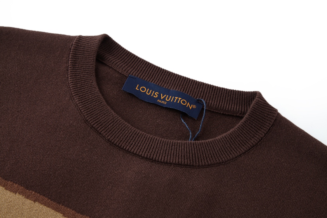 LOUIS VUITTON 路易威登 菲董联名系列字母卡通印花圆领短袖 T恤 棕色 1AFIWW