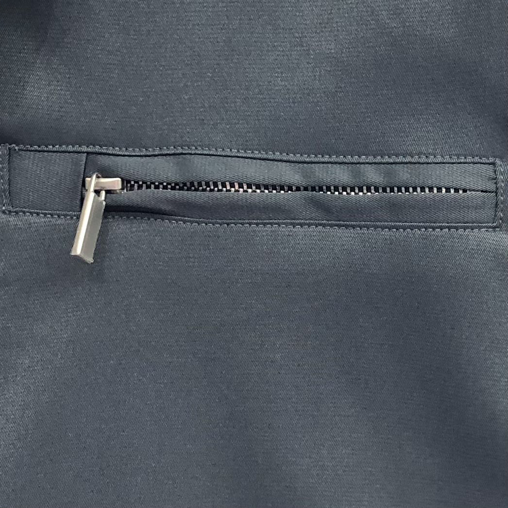 THOM BROWNE 双侧织带双层拉链夹克 外套 长袖 灰色 黑色