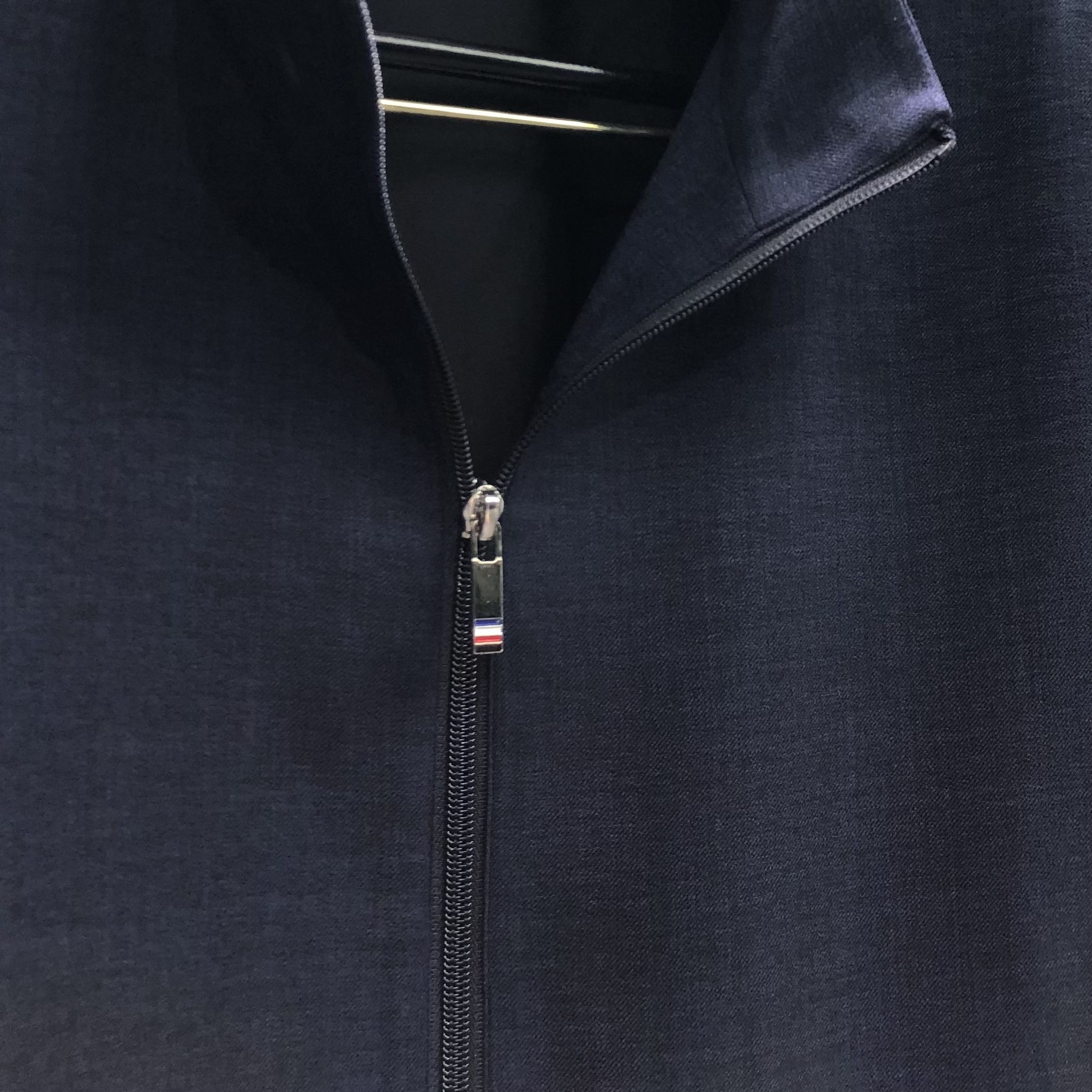 THOM BROWNE 经典四杠拉链立领夹克 外套 长袖 灰色 藏青色