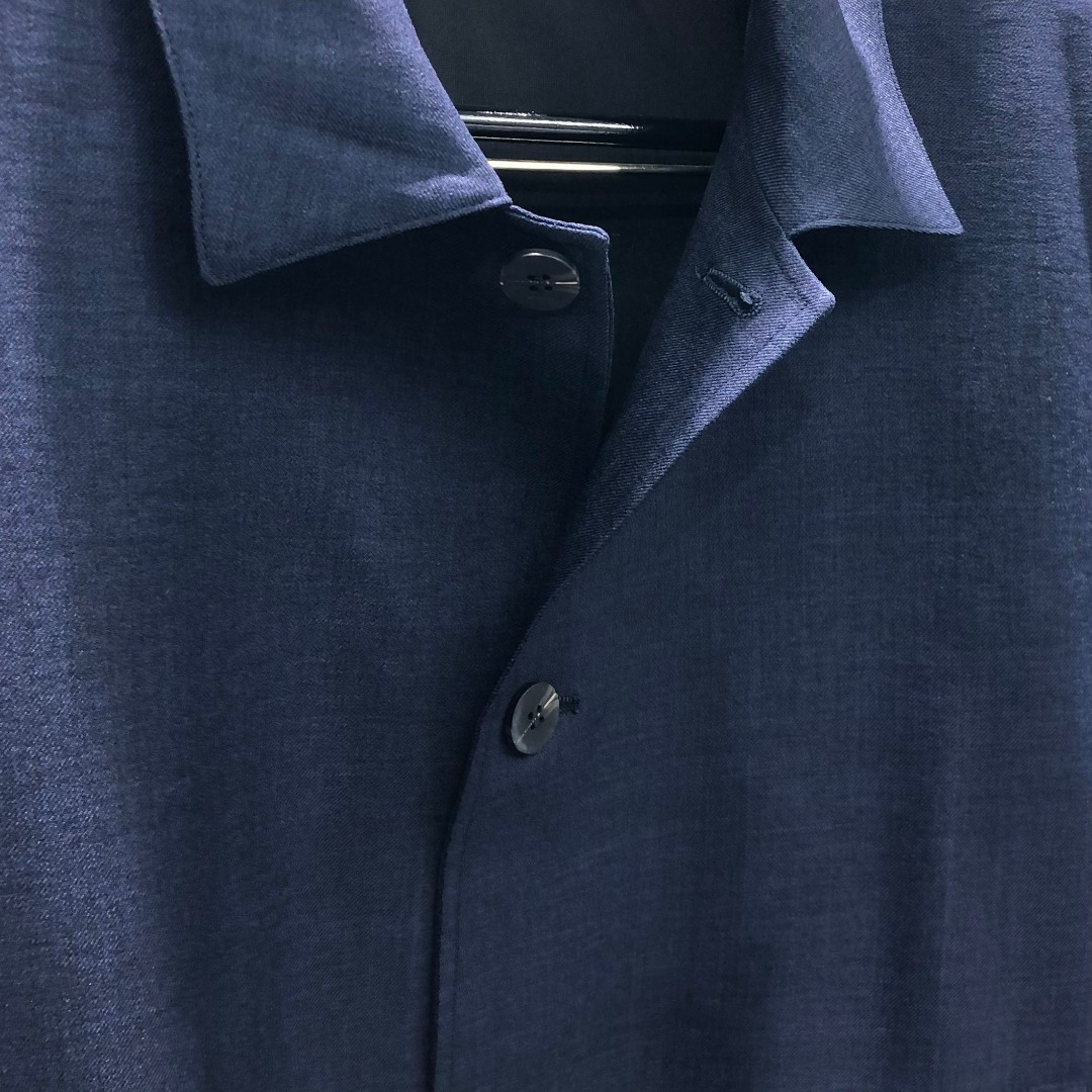 THOM BROWNE 经典四杠翻领纽扣夹克 外套 长袖 灰色 藏青色