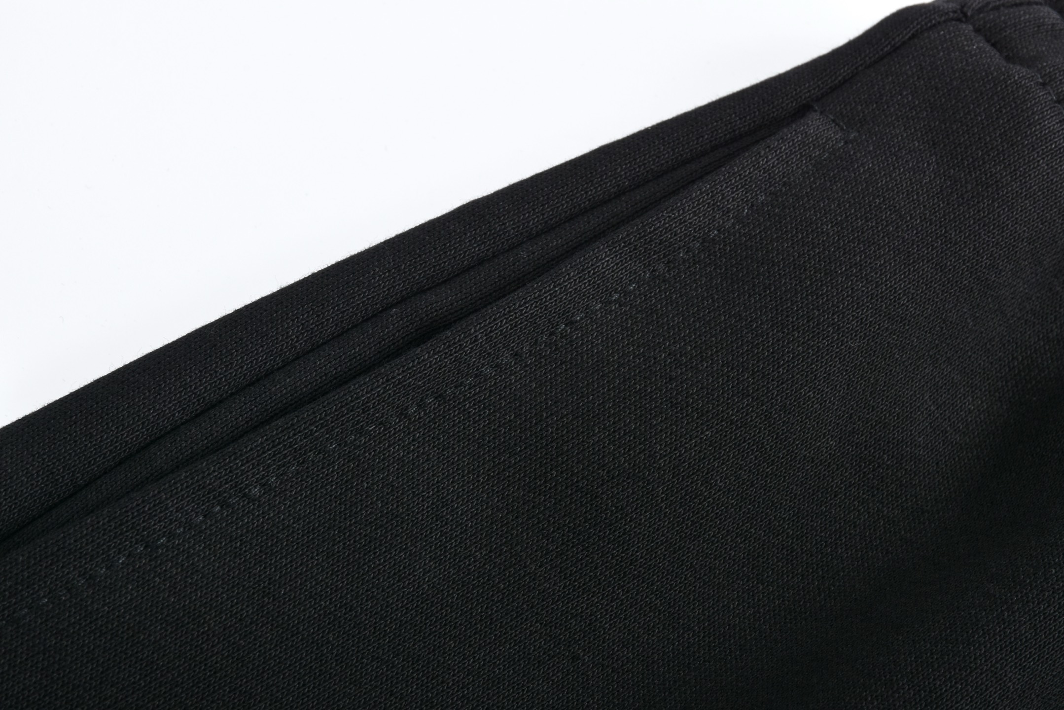 Balenciaga 巴黎世家 反光IB字母logo印花松紧腰运动裤 长裤 裤子 休闲裤 黑色 