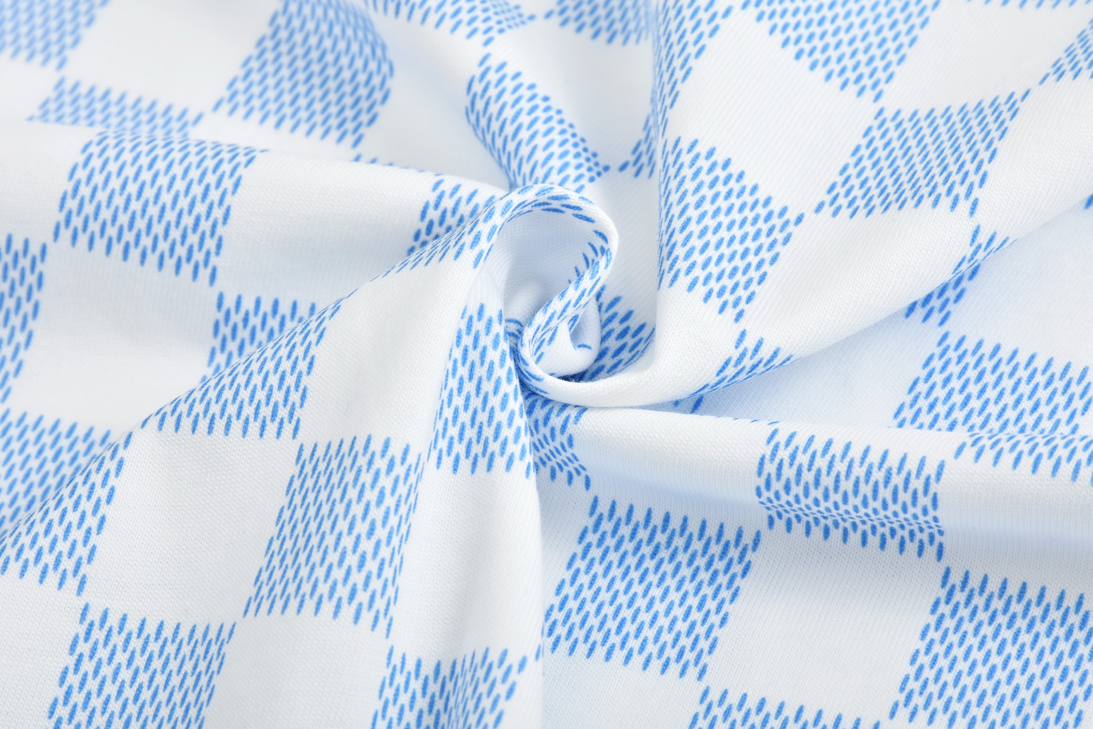 LOUIS VUITTON 路易威登 渐变棋盘格Polo衫 T恤 短袖 白色