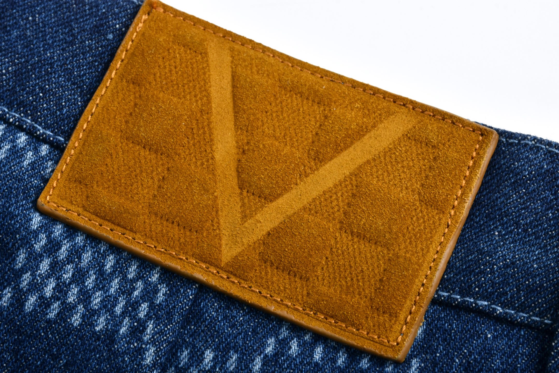 LOUIS VUITTON 路易威登 美洲杯联名 字母logo刺绣棋盘格牛仔短裤 休闲裤 裤子 蓝色 1AFVO5