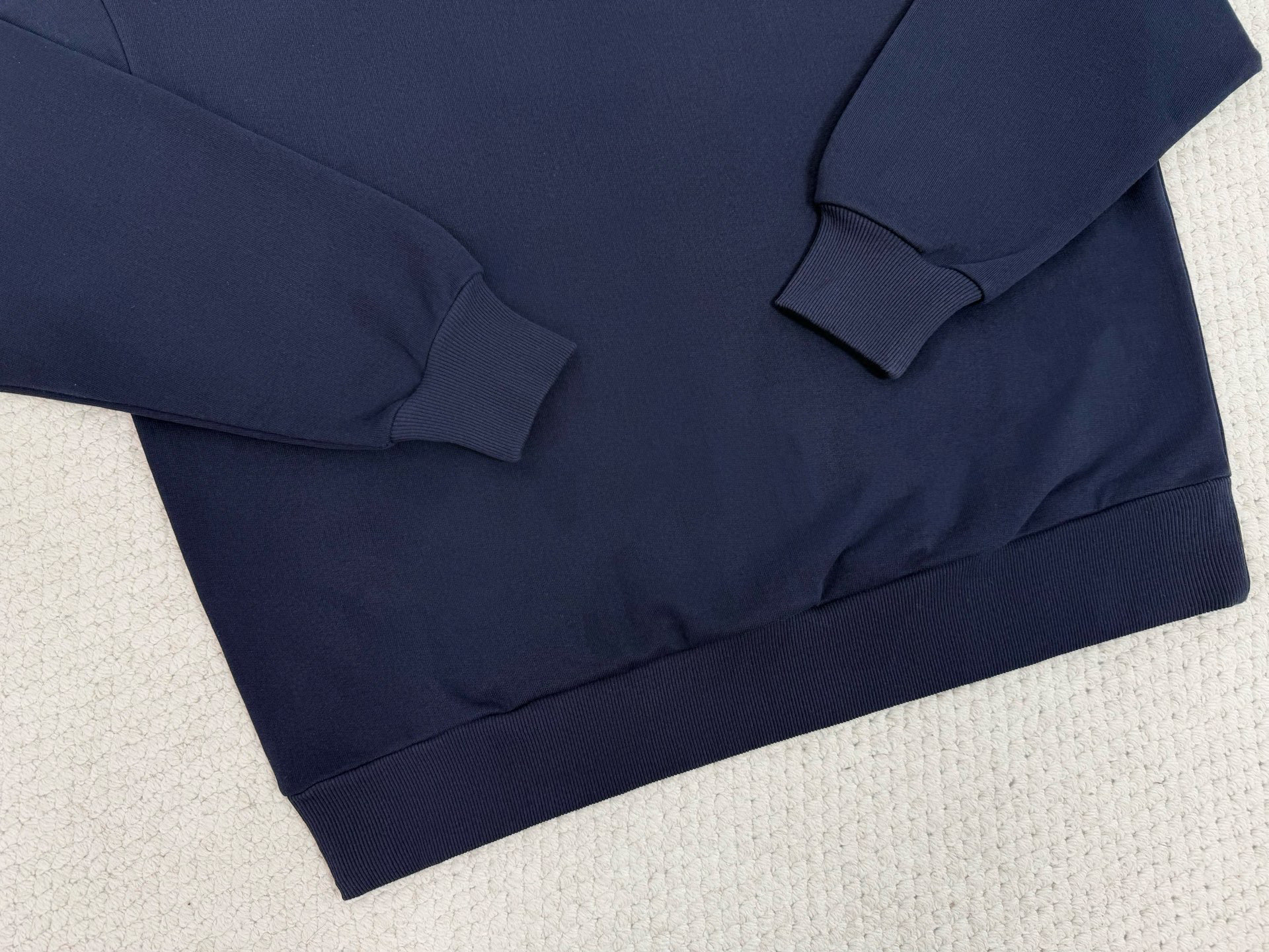 DIOR 迪奥 刺绣字母logo连帽卫衣 外套 长袖 海军蓝 583J624B0531-C580