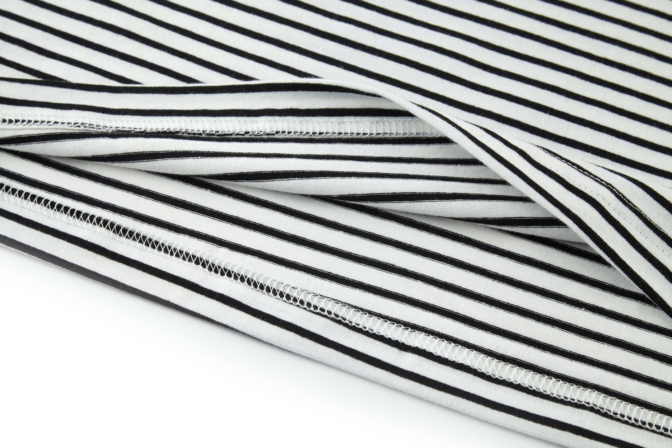 PRADA 普拉达 条纹撞色logo徽标短袖 T恤 红色 白色