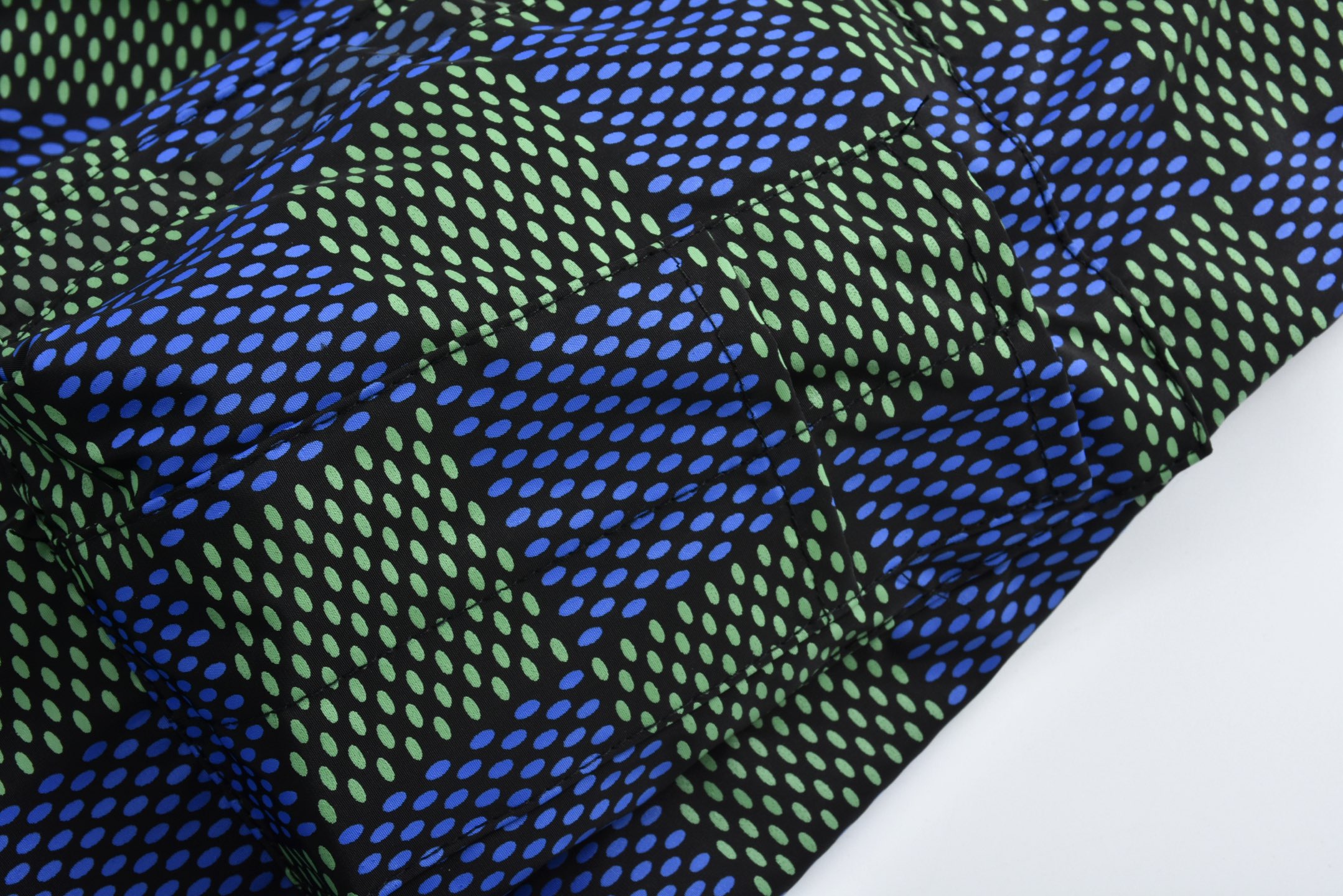 LOUIS VUITTON 路易威登 棋盘格老花双面两穿拉链连帽夹克 外套 绿色 1AHBIV